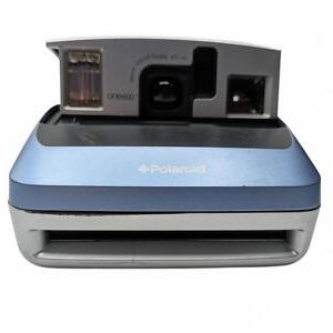 Vintage Polaroid One 600 Film 100mm Focus Range Instant Camera Blue Untested