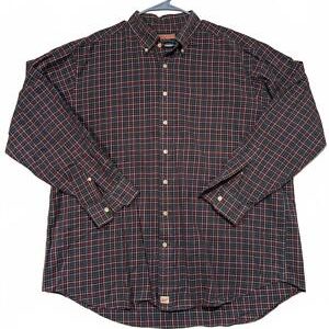 Vineyard Vines Men's Plaid Button-Up Long Sleeve Shirt Shep & Ian Murray 2XL