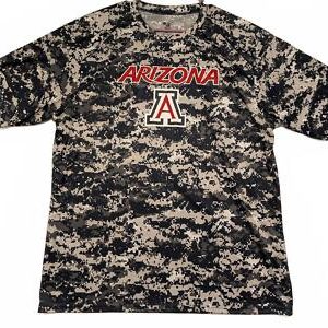 Arizona Wildcats Camo Shirt Badger Sport Performance Tee Mens 2XL