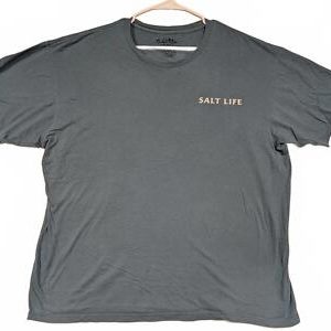 Salt Life Salty State of Mind Graphic T-Shirt Blue Short Sleeve Mens XL Mexico