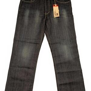Ecko Unltd Men's Dark Wash Baggy Wide Leg Jeans Vintage Deadstock 38x32