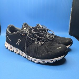 ON CLOUD 5 Black and White Cloudrush Walking Running Touring 8.5M