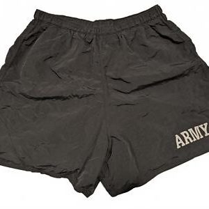 Men's Black Army Shorts - Lightweight & Comfortable 27x17