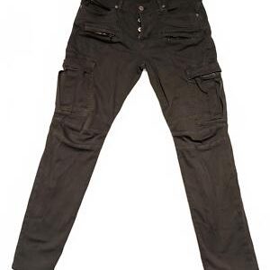 Hudson Biker Cargo Pants with Multiple Pockets Zippers Mens 34