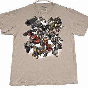 Transformers Graphic T Shirt Autobots Decepticons 2019 Hasbro Mens Large