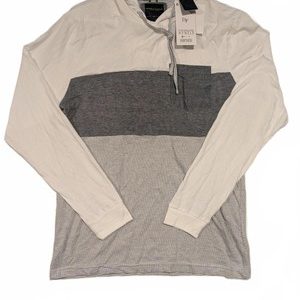 Denim And Flower Ricky Singh Hoodie Long Sleeve Pullover Striped Mens Small