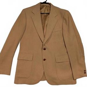 Harcourt & James Tan Blazer 100% Camel Hair 44R