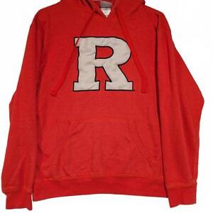 Knights Apparel Rutgers Hoodie Red Pullover Mens Size Large
