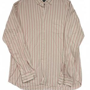 Ralph Lauren Button Down Shirt Pink Red Stripe Mens XL Long Sleeve Philippines
