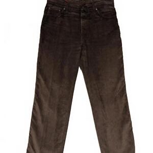 Pal Zileri Concept Brown Corduroy Pants 34x30 Made in Italy