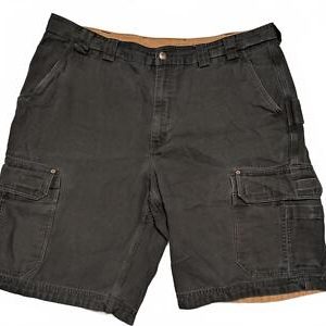 Duluth Trading Company Men's Cargo Shorts - 44 11" Inseam Black Pockets