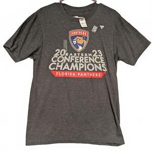 Florida Panthers 2023 Eastern Conference Champions T-Shirt - Fanatics Mens Small