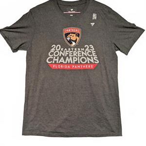 Florida Panthers 2023 Eastern Conference Champions T-Shirt Fanatics Mens Large
