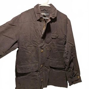 Polo Ralph Lauren Casual Full Zip Double Pocket Jacket Mens Medium 23x32