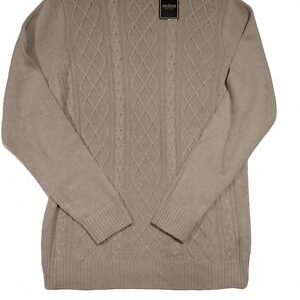 method Cable Knit Sweater - Modern Comfort Mens XL Cotton