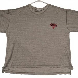 Knights Athletics Cleveland Indians 1998 Gray T-Shirt Vintage Mens XL Cotton