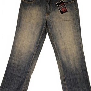 Pepe Jeans Pablo Medium Wash Straight Fit Denim Jeans Mens 38x32 NWT
