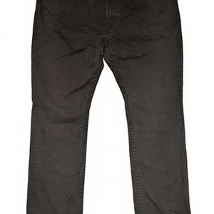 True Religion Ricky Relaxed Straight Black Jeans Minimal Fade Mens 42x33