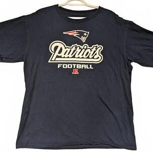 New England Patriots Football T-Shirt Mens Large