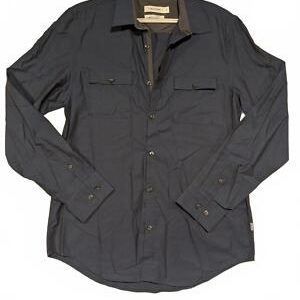 Calvin Klein Casual Button-Up Shirt – Stylish & Comfortable Mens Medium