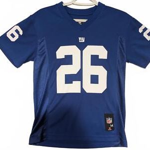 New York Giants #26 Jersey - NFL Official Merchandise Youth Medium