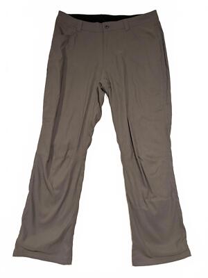 Eddie Bauer Men's Lightweight Tech Grey Utility Outdoor Pants With Lining 34x30