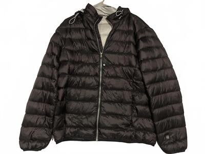 Volvo Black Puffer Jacket Lightweight Germany Motors Mens Medium