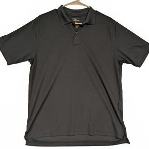 L.L.Bean Men's Performance Polo Shirt Golf - Dark Blue - Size M
