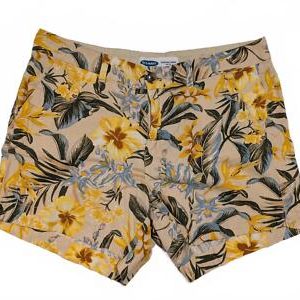 Old Navy Floral Everyday Summer Floral Mid-Rise Shorts Womens Size 10 33x5