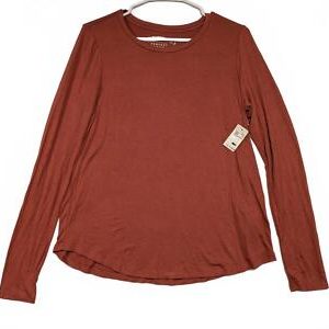 Aeropostale Seriously Soft Perfect Crew Long Sleeve Top - Womens Medium NWT