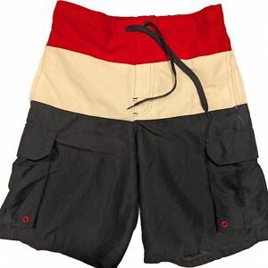 Monument Swim Trunks Colorblock Board Shorts Mesh Lining Size Small Mens 31x10