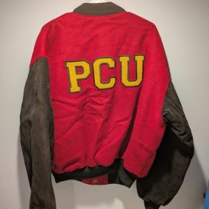Vintage Roots Varsity Jacket Red Black PCA XL