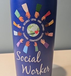Social Worker Blue Gift Mug Tall 20oz