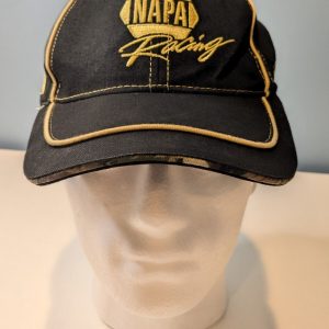 NAPA Racing Black and Yellow Camo Strapback Hat 56 #56