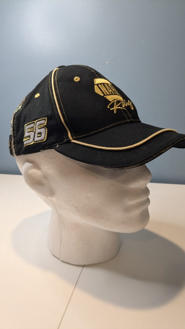 NAPA Racing Black and Yellow Camo Strapback Hat 56 #56 - Image 5