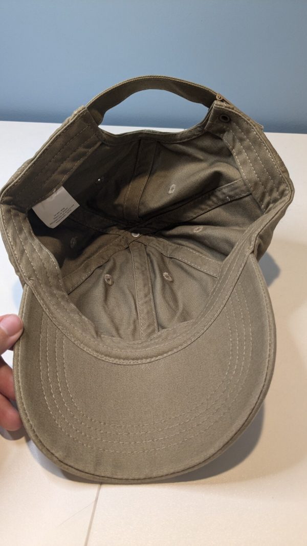 VRST Tan Brown Adjustable Baseball Hat - Image 3