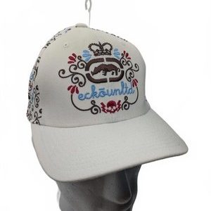 Ecko Unlimited Baseball Hat Fitted FlexFit Small Medium Embroidered