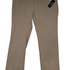 Tommy Hilfiger THFlex Tailored Tan Stretch Dress Pants Mens 40x30 New Tags