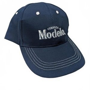 Cerveza Modelo Navy Blue Baseball Cap Adjustable Strapback Hat 100% Cotton
