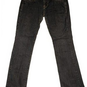 Guess Jeans Dark Wash Straight Leg Denim Pants Womens 31 32x32