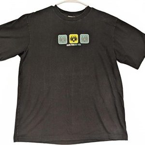 Costa Rica Pura Vida Graphic Black Short Sleeve Casual T-Shirt Mens XL