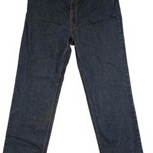 Levi's 509 Straight Leg Denim Vintage Zip Fly USA Made Heavyweight Mens 42x32