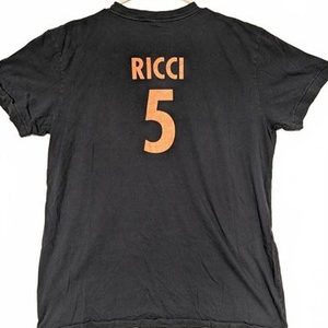 Nike Sportswear Orange Swoosh Graphic Short Sleeve T-Shirt Mens XL Ricci
