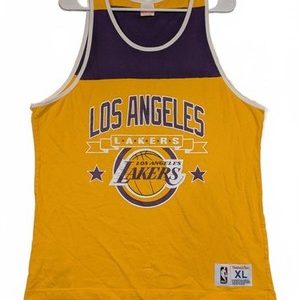 Mitchell & Ness Los Angeles Lakers NBA Graphic Tank Top Jersey Mens XL