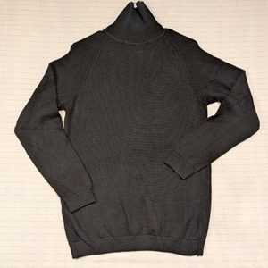 Suslo Coture Turtle Neck Black Sweater Womens XL