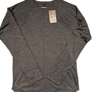 Nike Dri Fit Yoga Long Sleeve Athletic Training Shirt Performance Top Mens Med