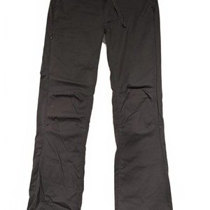 Prana Halle Outdoor Hiking Stretch Nylon Pants Womens Size 8 Gray 33x32