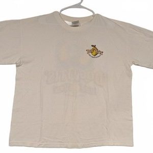 Vintage Doc Otis Hard Lemon Beverage Promo T-Shirt Gildan XL Mens White 2000