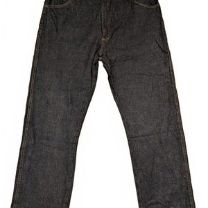 Rustler Classic Straight Leg Dark Denim Jeans Mens 40x32