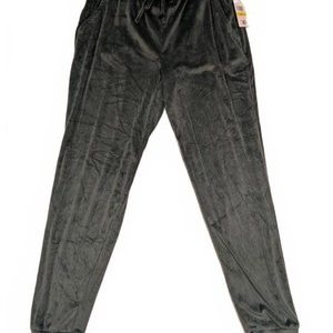Hippie Rose Soft Velvet Skinny Teal Jogger Pants Womens Medium 29x28 NWT